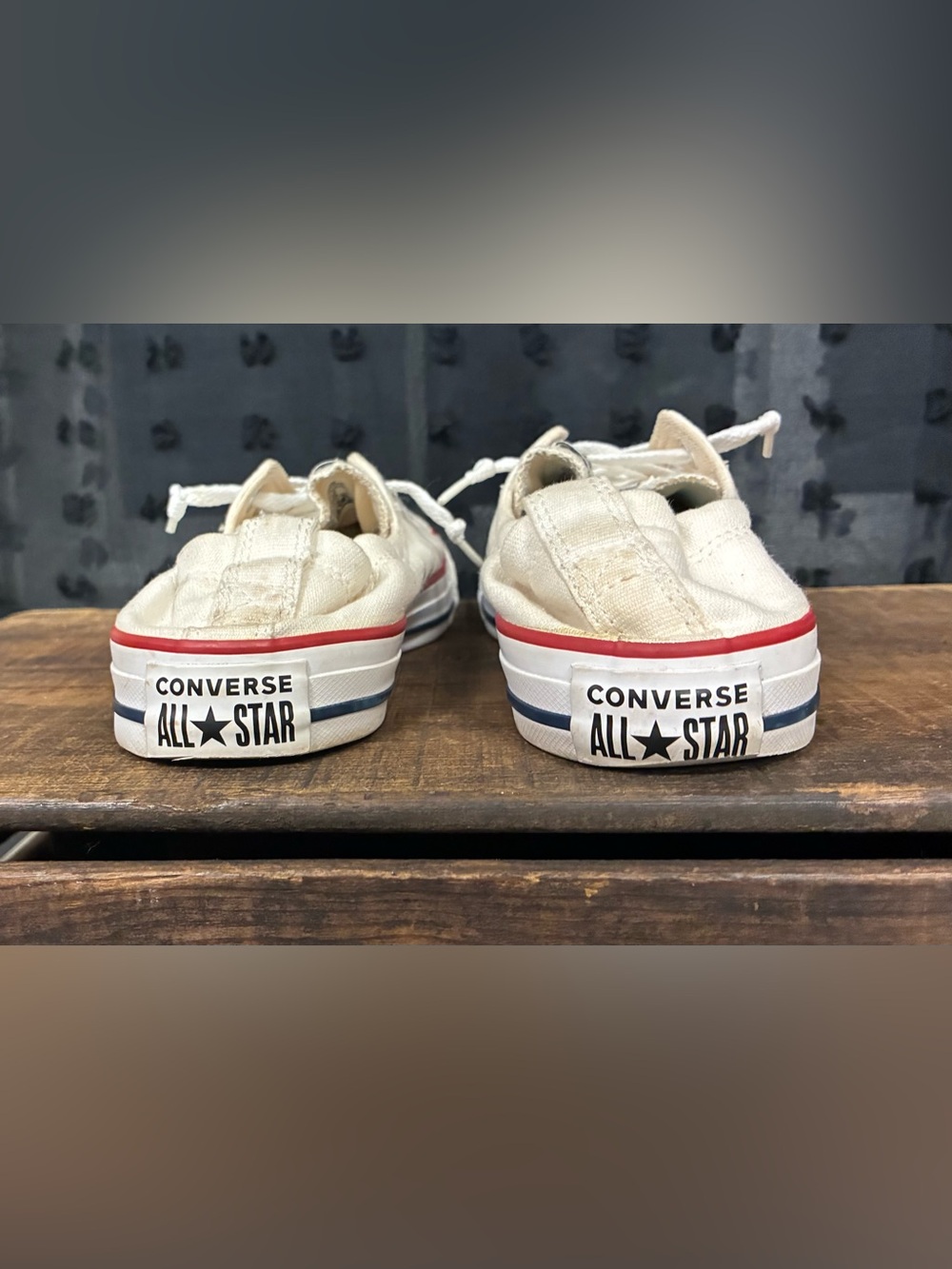 Converse Chuck Taylor All Star Shoreline Slip-On Sneakers White Canvas - Picture 5 of 6
